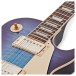 Gibson Les Paul Standard 60s Figured Top, Blueberry Burst #226150082 - upper frets