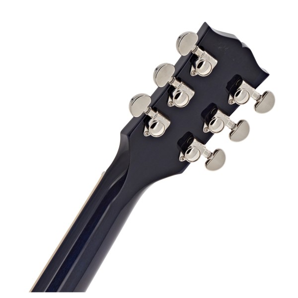 Gibson Les Paul Standard 60s Figured Top, Blueberry Burst #226150082 - back of headstock