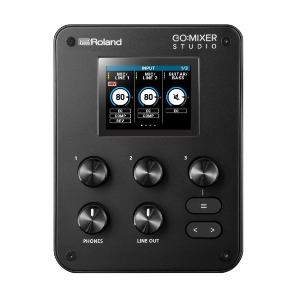 Roland Go:Mixer Studio Audio Mixer/Interface - Main