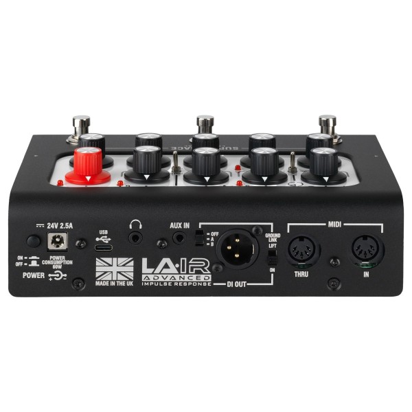 Laney Black Country Customs Billy Corgan SUPERGRACE 60W Amp Pedal - back