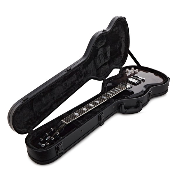 Gibson SG Modern, Trans Black Fade #219250154 - guitar in case