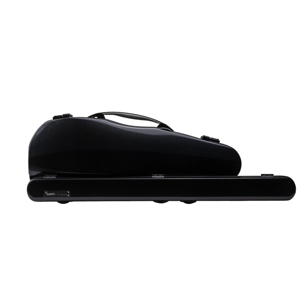 BAM Iconic Hightech Cabin Violin Case Black Carbon