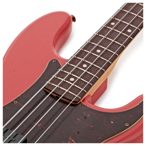 Fender Custom Shop Pino Palladino Precision Bass, Fiesta Red over Desert Sand