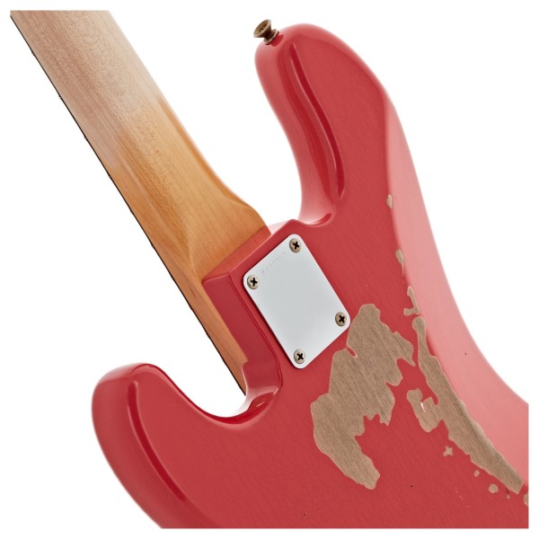 Fender Custom Shop Pino Palladino Precision Bass, Fiesta Red over Desert Sand