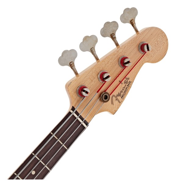 Fender Custom Shop Pino Palladino Precision Bass, Fiesta Red over Desert Sand