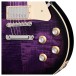 Epiphone Les Paul Standard 60s Figured, Dark Purple Burst - Knobs