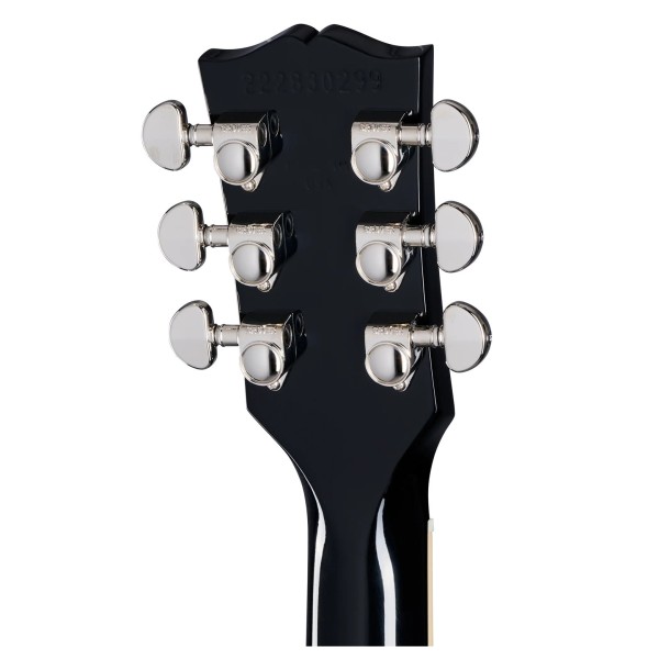 Epiphone Les Paul Standard 60s Figured, Dark Purple Burst - Headstock Rear