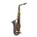 CONN CAS411 Alto Saxophone, Black and Gold - Side