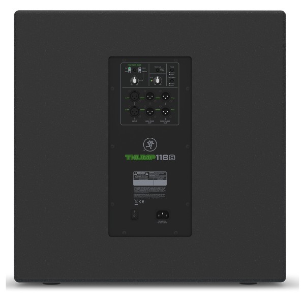 Mackie Thump118S 18" Active Subwoofer - Rear