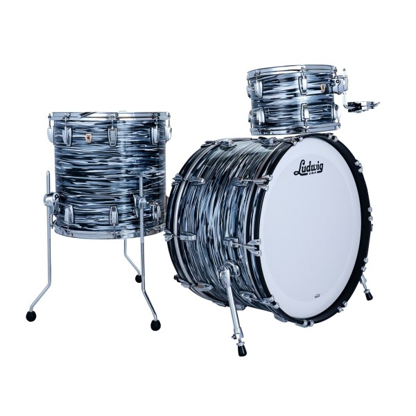 Ludwig Classic Maple 24" 3pc Pro Beat, Black Oyster