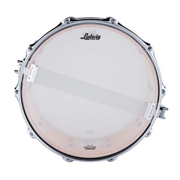 Ludwig 14" x 6.5" Classic Maple Snare Drum, Moss Green