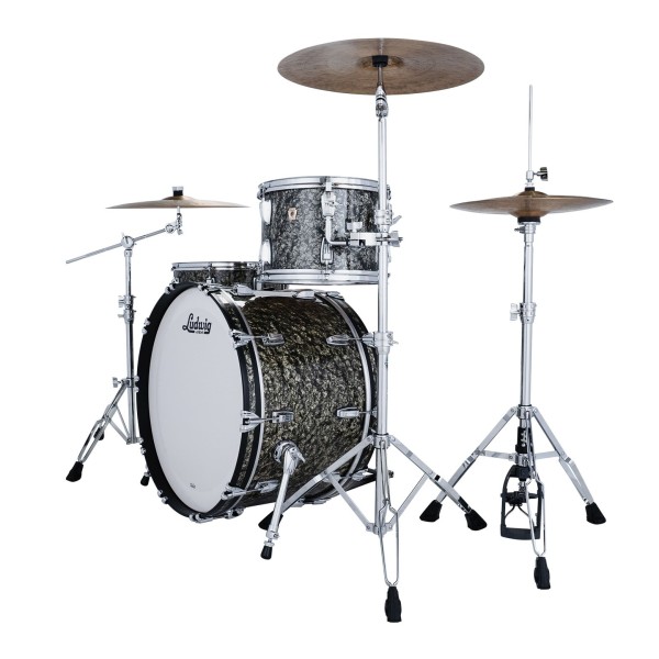 Ludwig Classic Maple 24" 3pc Pro Beat, Moss Green