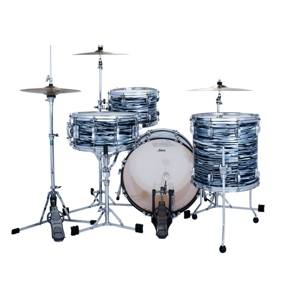 Ludwig Classic Maple 20" 3pc Downbeat, Black Oyster