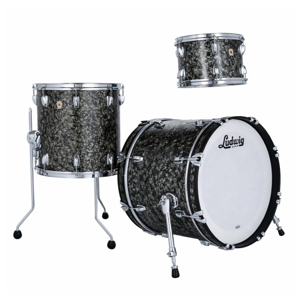 Ludwig Classic Maple 20" 3pc Downbeat, Moss Green - Main