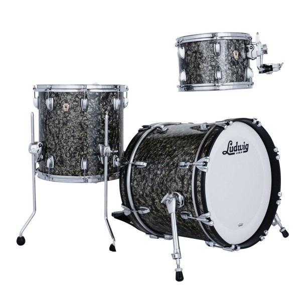 Ludwig Classic Maple 18" 3pc Jazzette, Moss Green