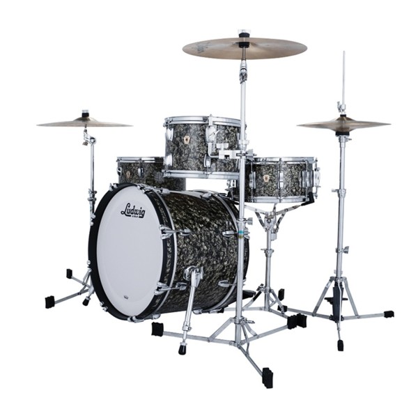 Ludwig Classic Maple 20" 3pc Downbeat, Moss Green