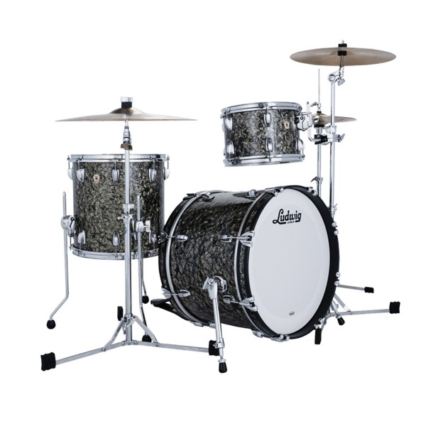 Ludwig Classic Maple 20" 3pc Downbeat, Moss Green