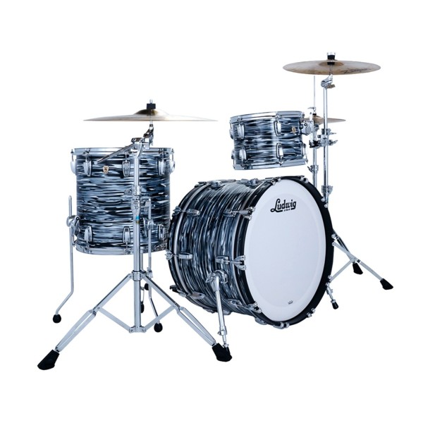 Ludwig Classic Maple 22" 3pc Fab, Black Oyster