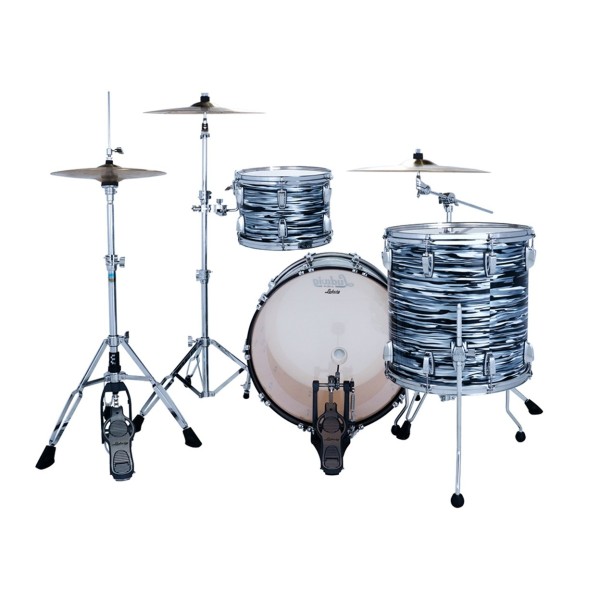 Ludwig Classic Maple 22" 3pc Fab, Black Oyster