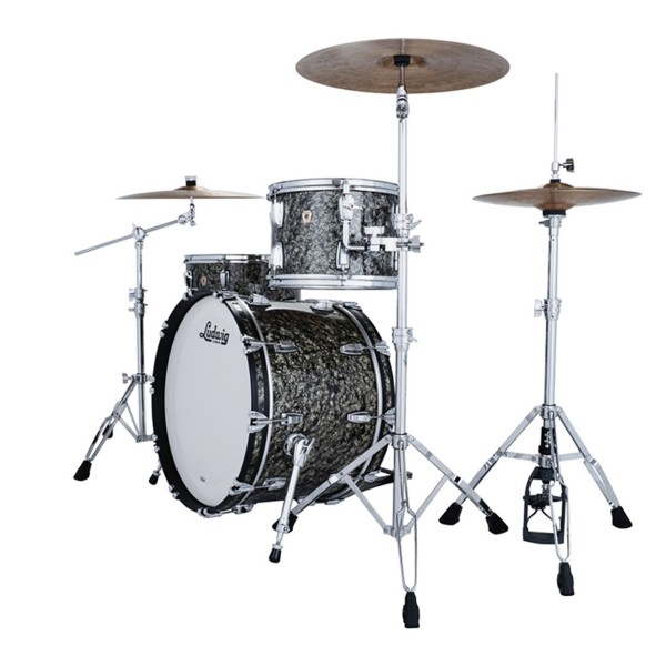 Ludwig Classic Maple 22" 3pc Fab, Moss Green