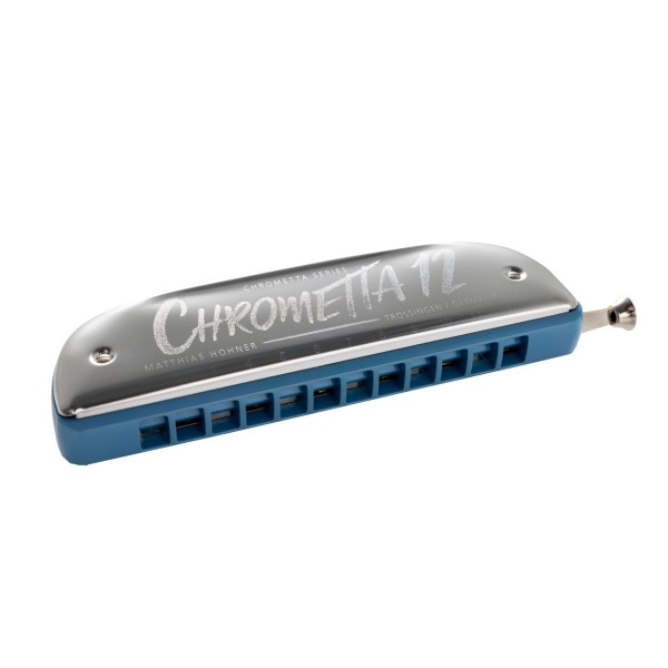 Hohner Chrometta Colour 12, C Major, Blue