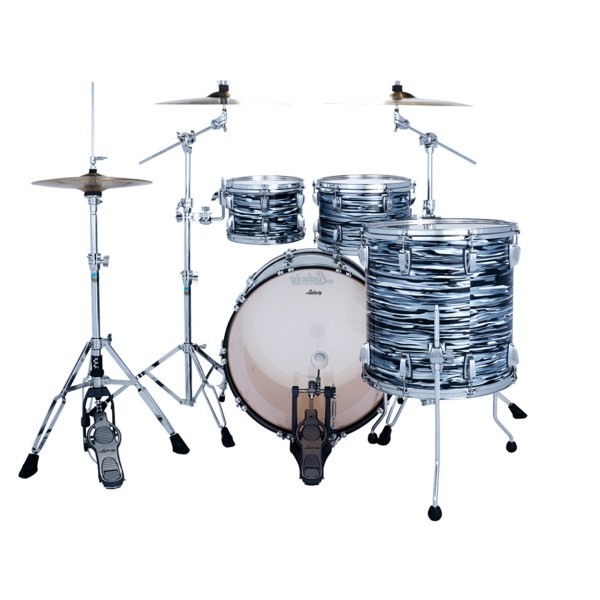 Ludwig Classic Maple 22" 4pc Studio, Black Oyster
