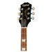 Epiphone Les Paul Standard 60s Quilt, Trans Blue - Headstock