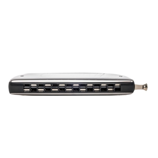 Hohner Chrometta Colour 14, C Major, Black