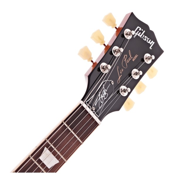 Gibson Slash "Jessica" Les Paul Standard, Honey Burst / Red Back #219850189 - headstock
