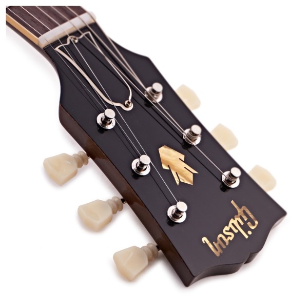 Gibson Custom 1961 ES-335 Reissue VOS, Vintage Burst #150308 - headstock logo