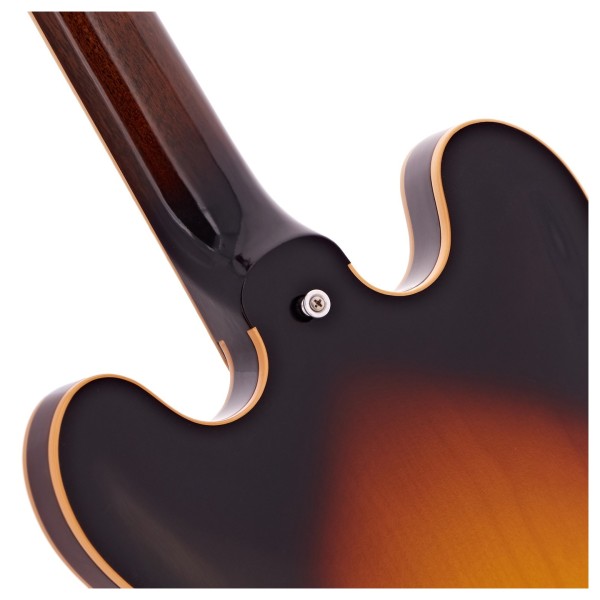 Gibson Custom 1961 ES-335 Reissue VOS, Vintage Burst #150308 - neck joint