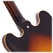 Gibson Custom 1961 ES-335 Reissue VOS, Vintage Burst #150308 - neck joint