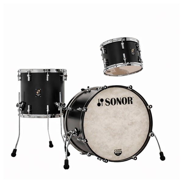 Sonor Momentum 20" 3pc Maple Shell Pack, GT Black
