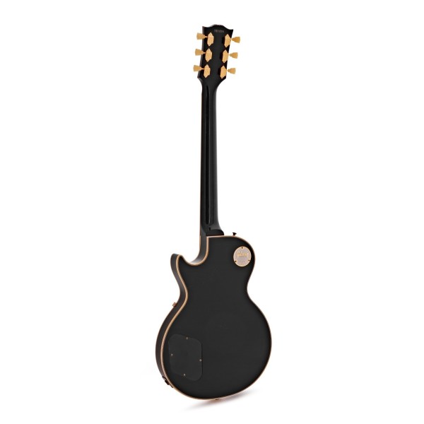 Gibson Custom 1957 Les Paul Custom Reissue 3-Pickup Bigsby Light Aged, Ebony #751270 - back