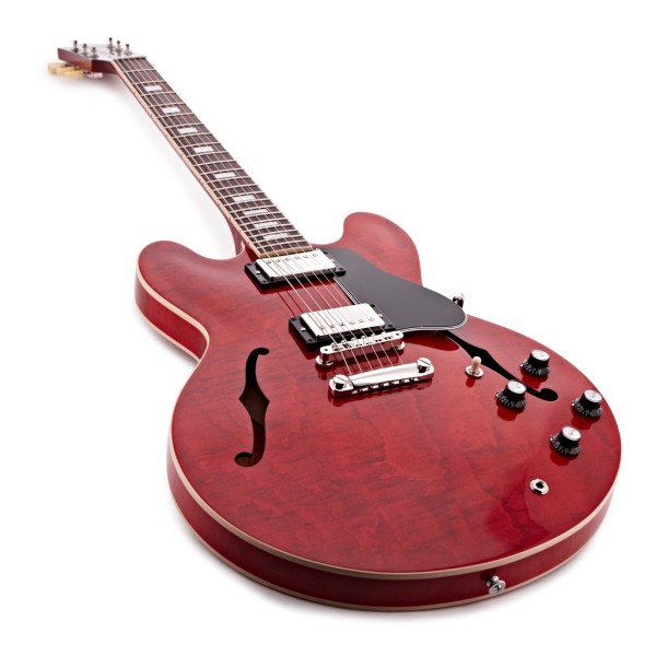 Gibson ES-335 Figured, Sixties Cherry #228250109 - angled shot