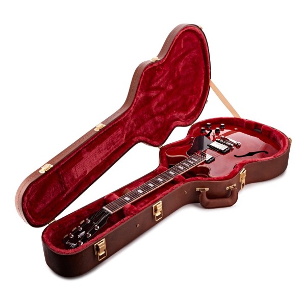 Gibson ES-335 Figured, Sixties Cherry #228250109 at Gear4music