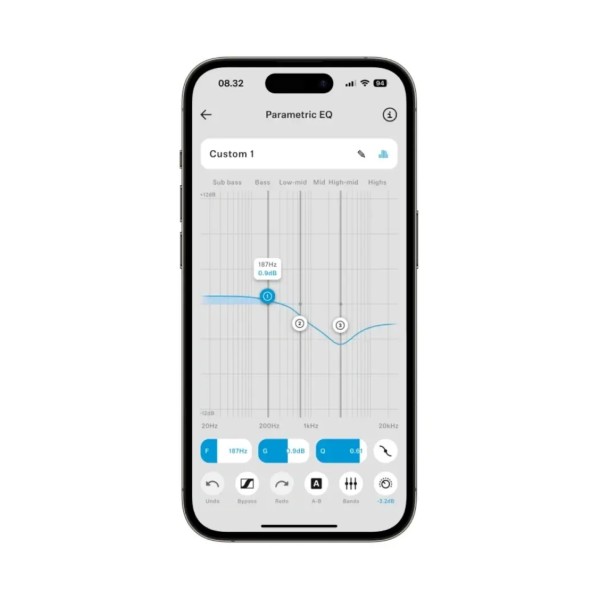 Sennheiser HDB 630 Closed-back Wireless Headphones - app