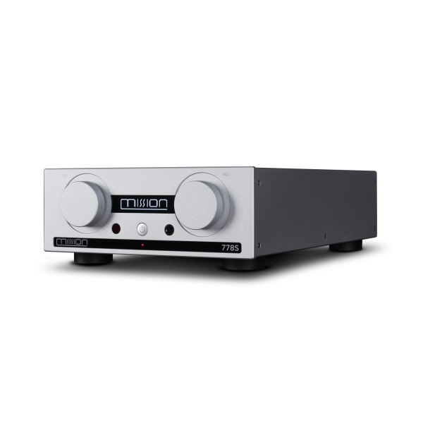 Mission 778S Network Music Streamer, Silver left 