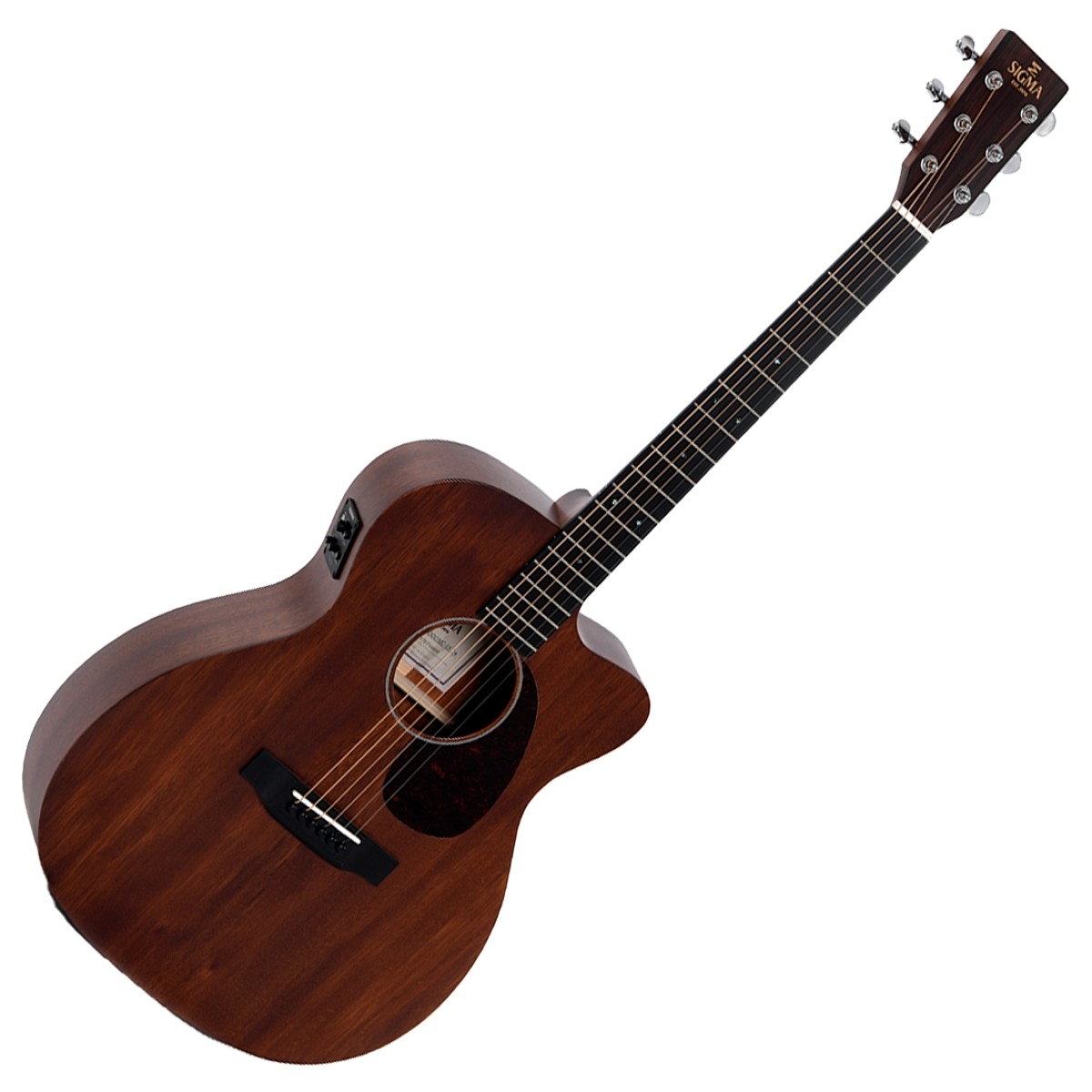Click to view product details and reviews for Sigma 000mc 15e 15 Series Solid Mahogany Electro Acoustic Guitar Nearly New.
