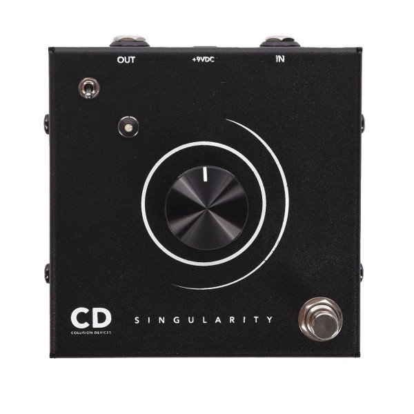 Collision Devices SINGULARITY FUZZ ファズ Collision Devices Singularity Fuzz Pedal, Black | Gear4music