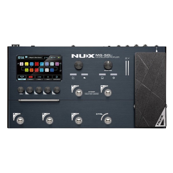 NUX MG-50Li Guitar Multi-FX Processor - Top