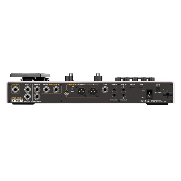 NUX MG-50li Guitar Multi-FX Processor & Profiler, White