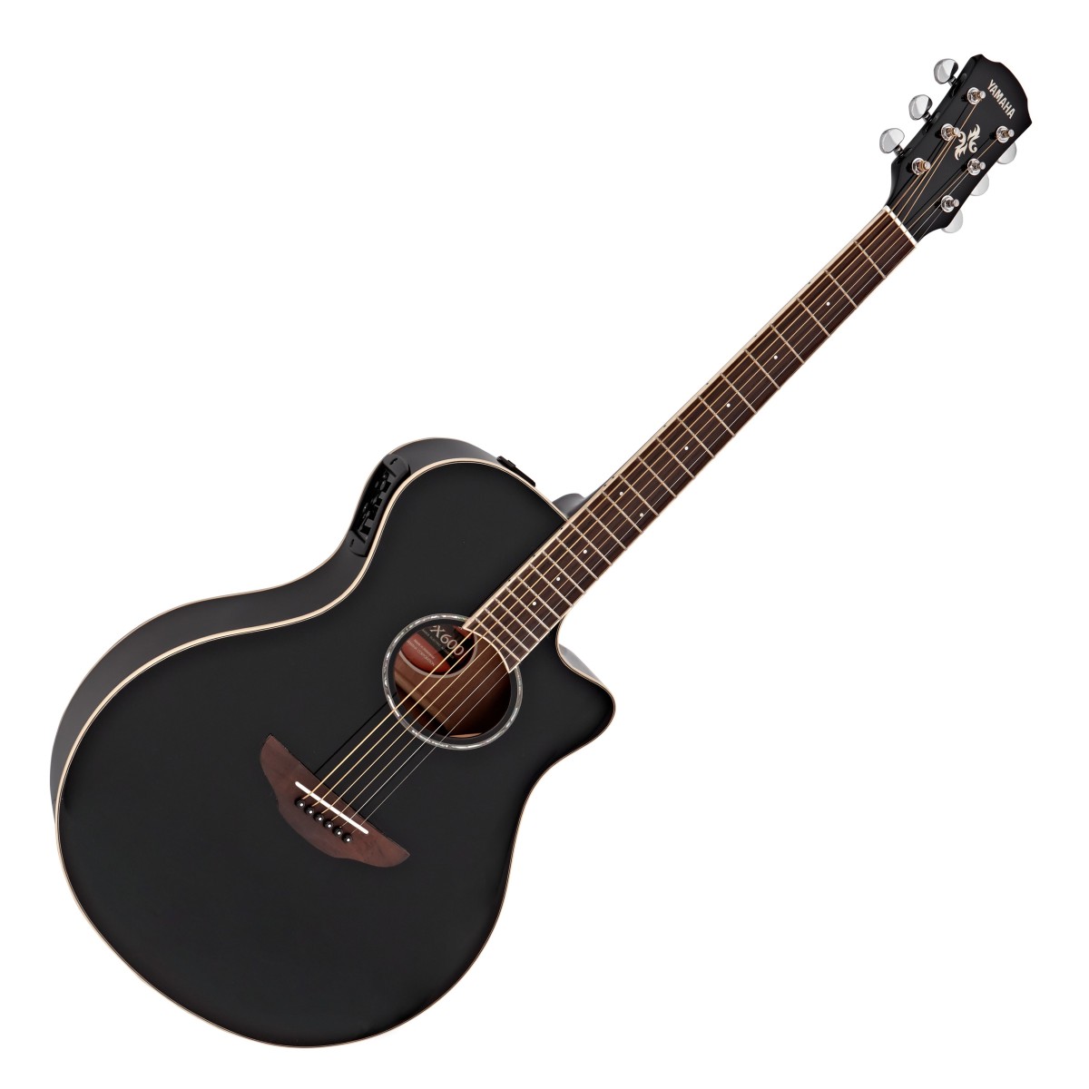 Yamaha APX600 Elektroakustische Gitarre Schwarz - Fast Neu