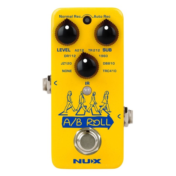 NUX NOL-1 A-B Roll Octave Loop Pedal - Top