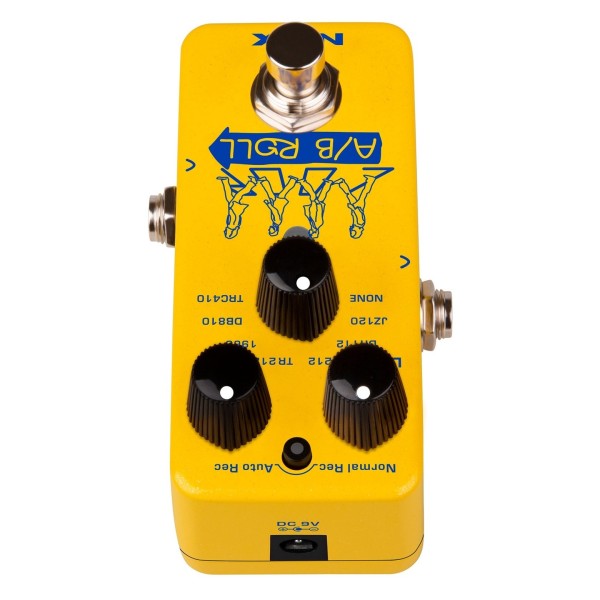 NUX NOL-1 A-B Roll Octave Loop Pedal - Rear Angle