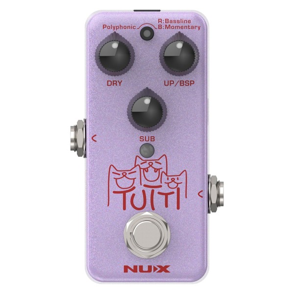 NUX NPO-2 Tutti Polyphonic Octave Pedal at Gear4music