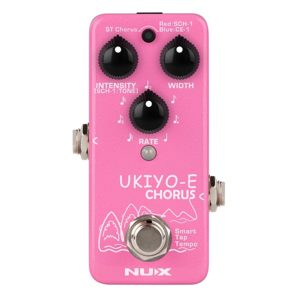 NUX Ukiyo-E Mini Classic Chorus Pedal - Top