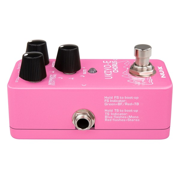 NUX Ukiyo-E Mini Classic Chorus Pedal - Side