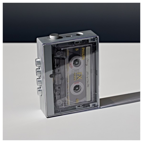 FiiO CP13 Cassette Player, Transparent - lifestyle
