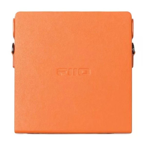 FiiO Leather Case for the FiiO DM15 CD Player, Orange - rear 